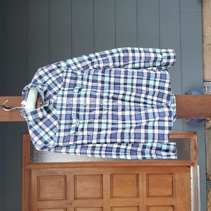 Jachs Girlfriend Flannel Pearl snap shirt